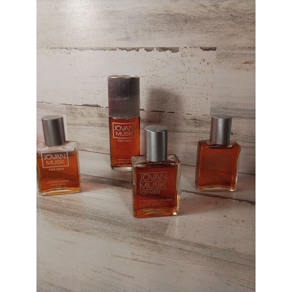 Jovan Musk 3 Oz. Spray With 3 Aftershave Splash (2 Oz.)  New - Picture 2 of 12